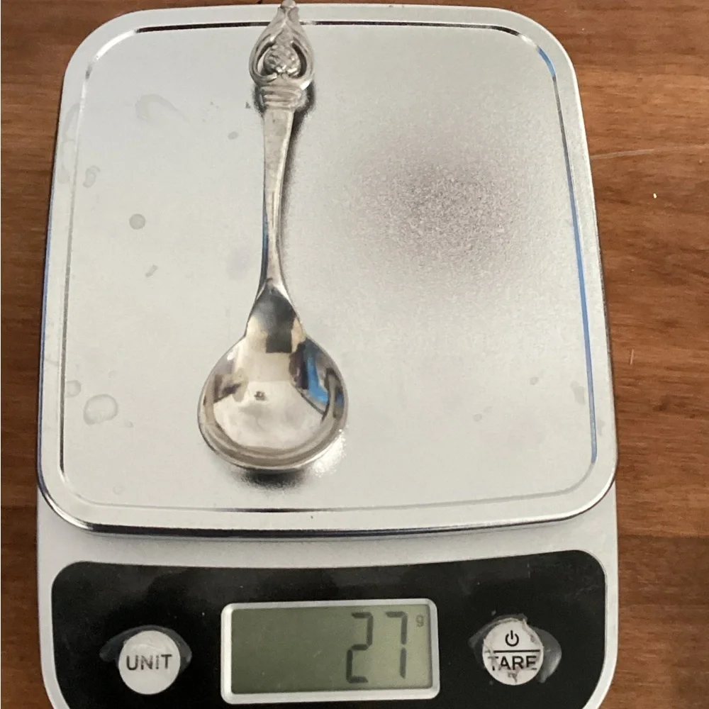 International Silver “Shirley” Spoon Pineapple Signed Sugar Early 19th Century